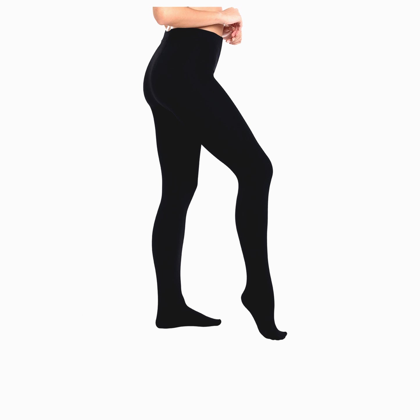 Damen Thermo-Strumpfhose Schwarz – Warm, Blickdicht & Bequem