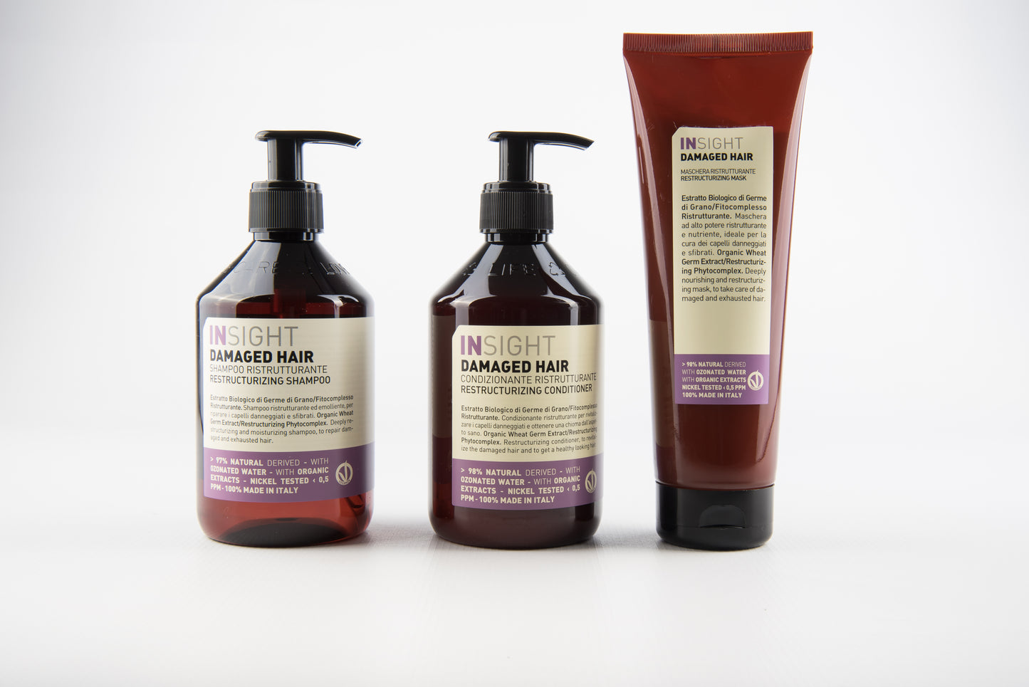 Insight Damaged Hair 400ml Conditioner und 250ml Maske