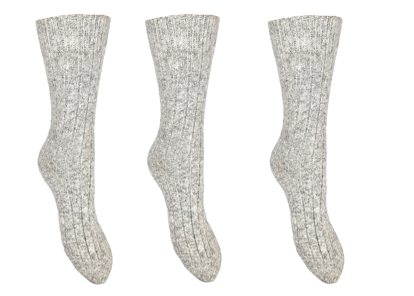 Bruno Barella Winter Thermo Socken aus Lammwolle – 3er Set, mulesingfrei