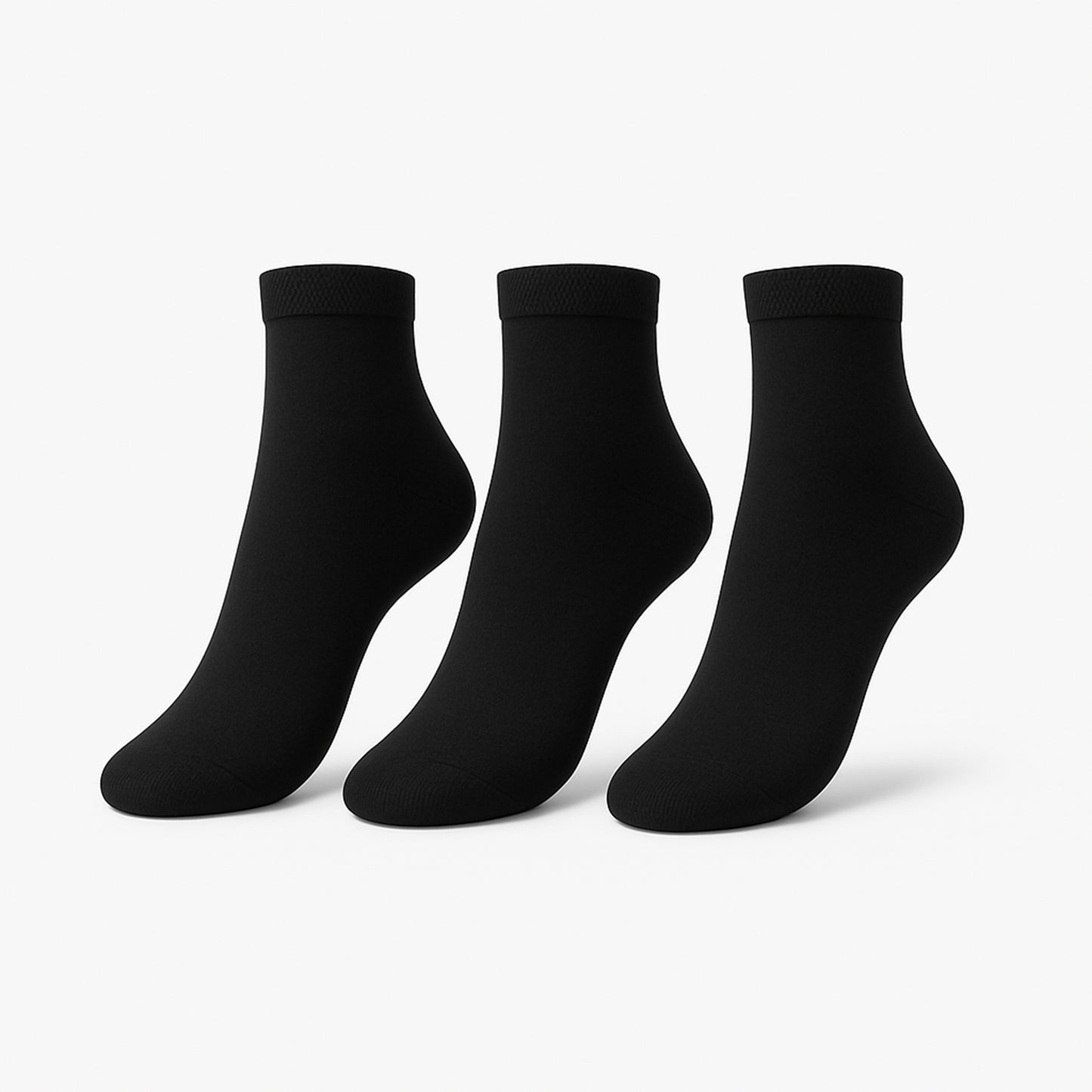 Sneaker Socken aus Bambuscellulose gew. Viskosefaser (3 Paar)