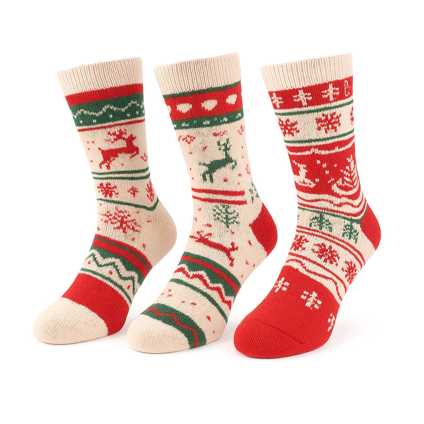 Alpaka Thermo-Socken 3er-Pack – Extra warm, weich & langlebig