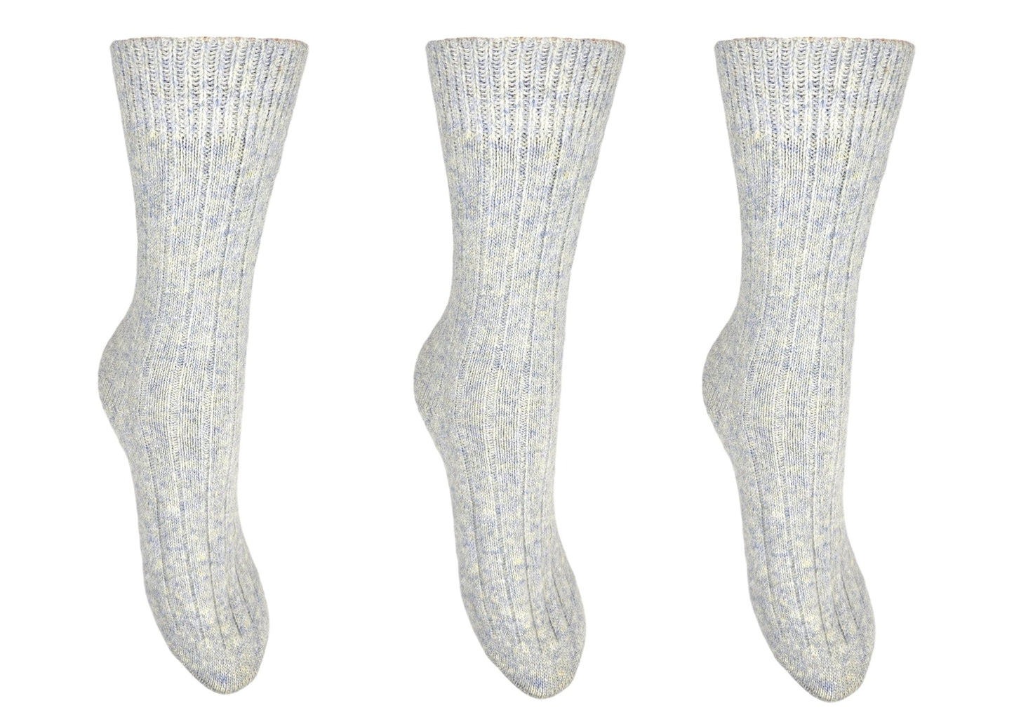 Bruno Barella Winter Thermo Socken aus Lammwolle – 3er Set, mulesingfrei - Organicshop24