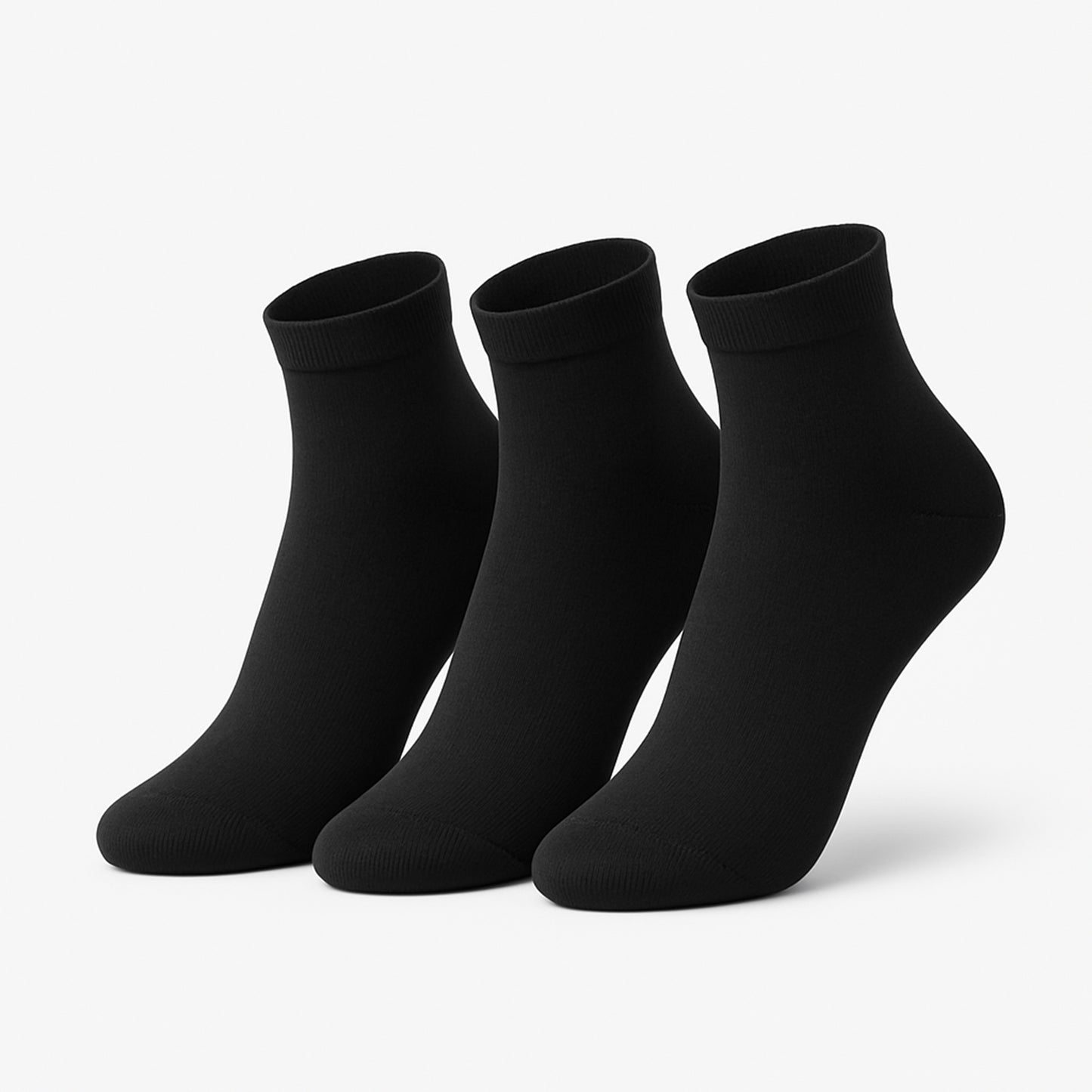 Sneaker Socken aus Bambuscellulose gew. Viskosefaser (3 Paar)