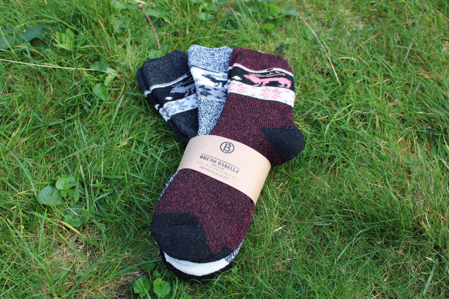Winter Thermo Socken aus Alpaka Wolle 3er Pack - Organicshop24