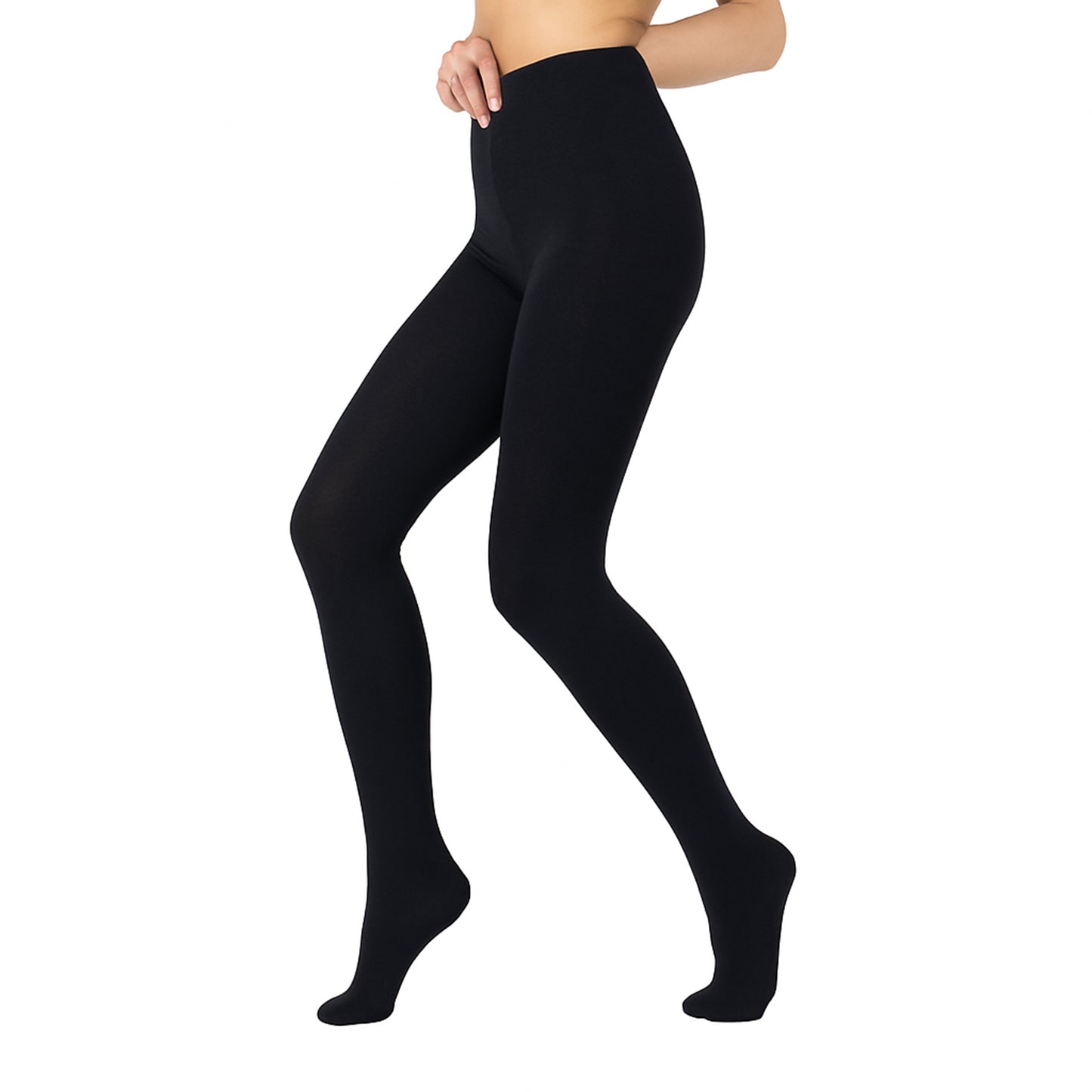 Damen Thermo-Strumpfhose Schwarz – Warm, Blickdicht & Bequem