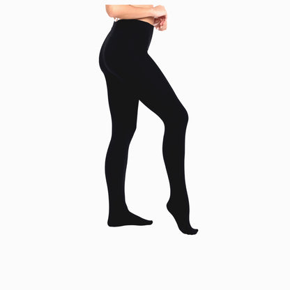Damen Thermo-Strumpfhose Schwarz – Warm, Blickdicht & Bequem