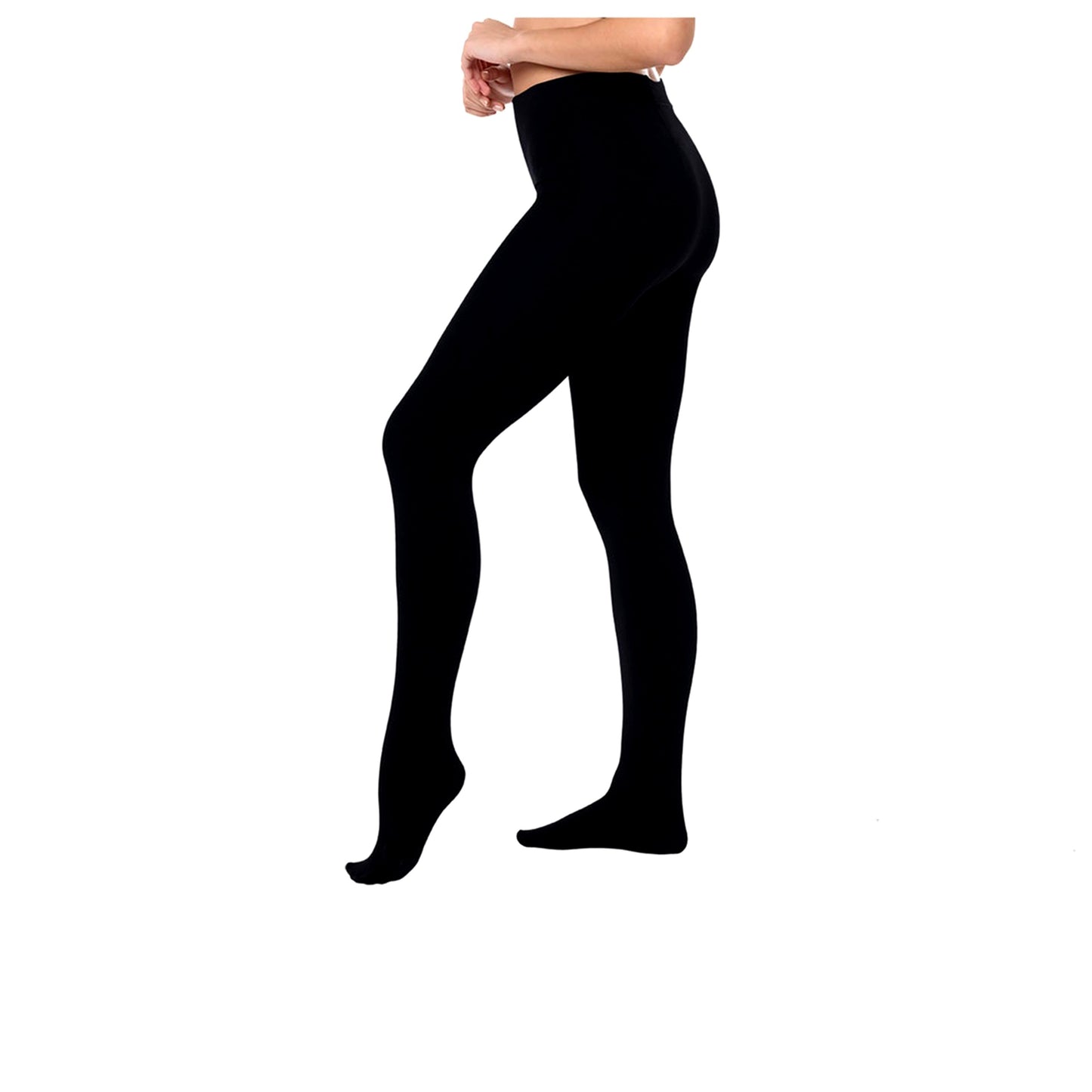Damen Thermo-Strumpfhose Schwarz – Warm, Blickdicht & Bequem