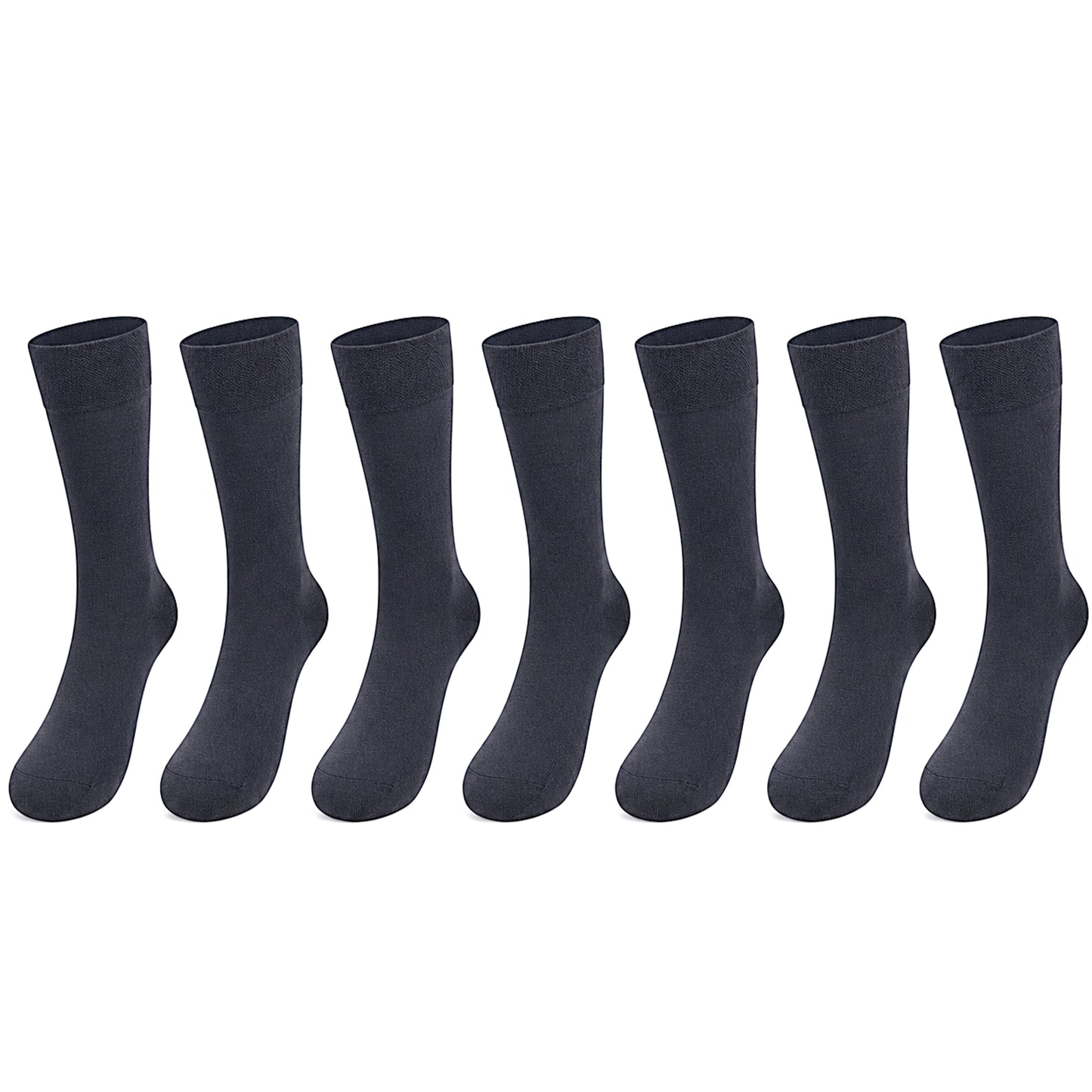 Business Socken Herren aus Bambus Viskose – 7er Set Premium Komfortsocken