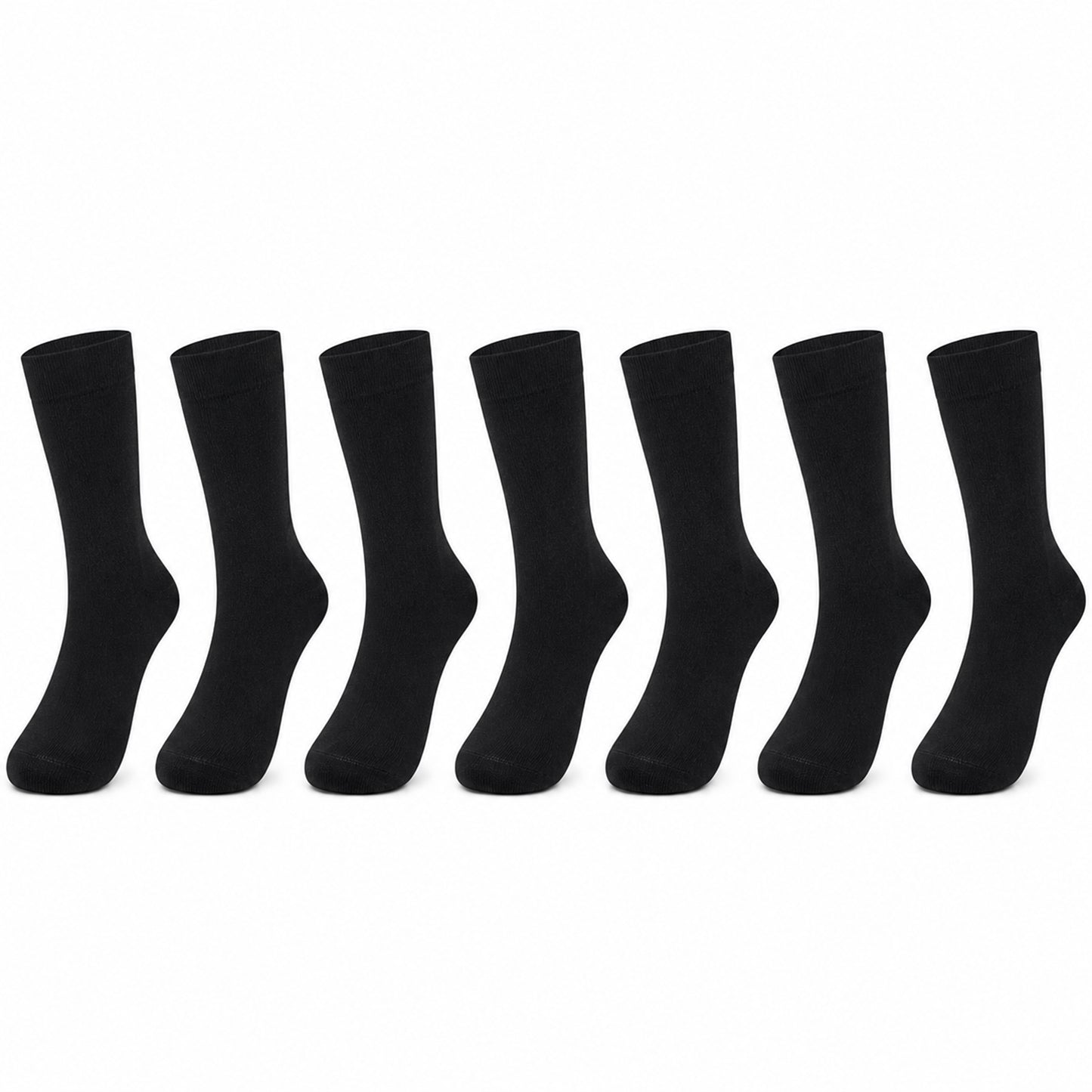 Business Socken Herren aus Bambus Viskose – 7er Set Premium Komfortsocken