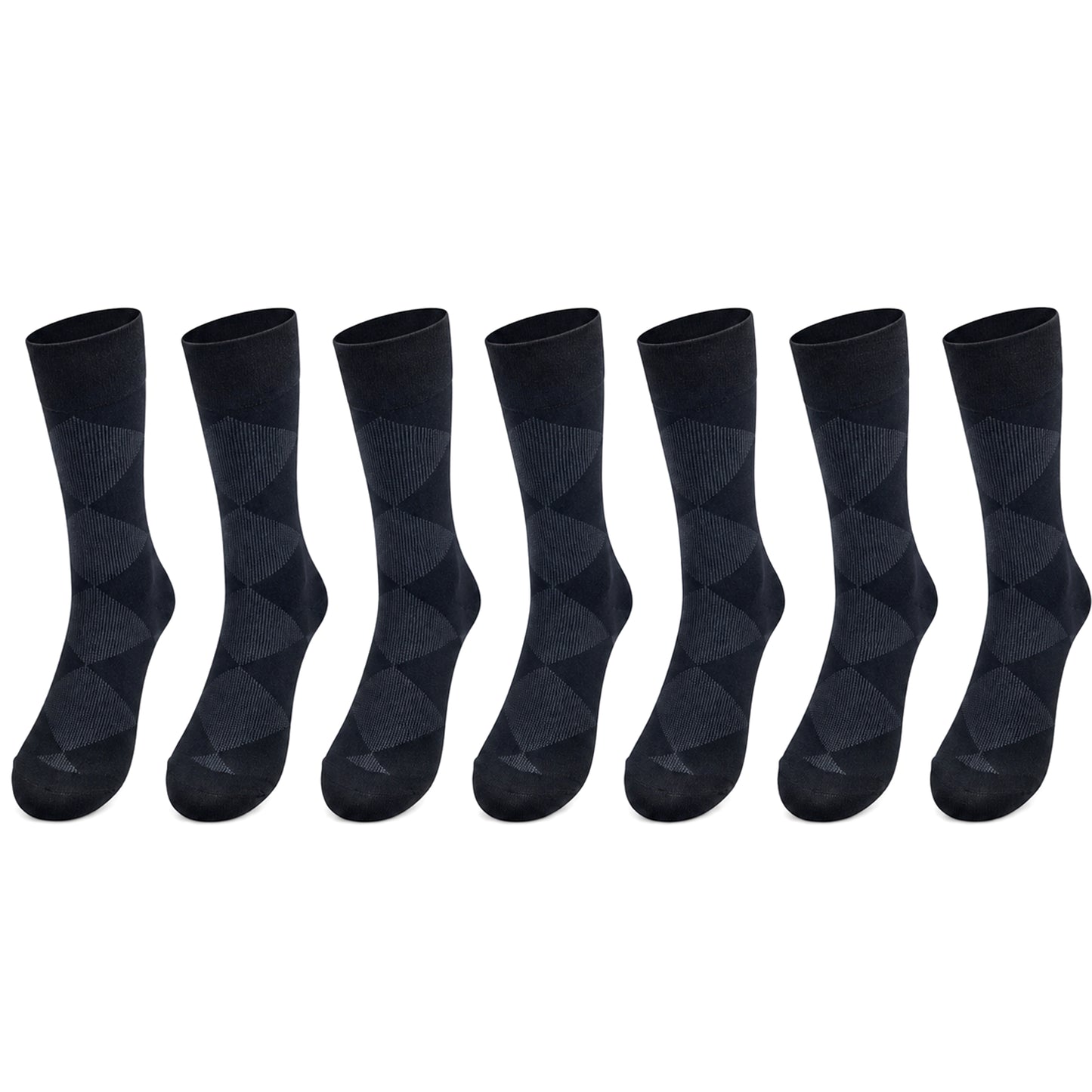 Business Socken Herren aus Bambus Viskose – 7er Set Premium Komfortsocken
