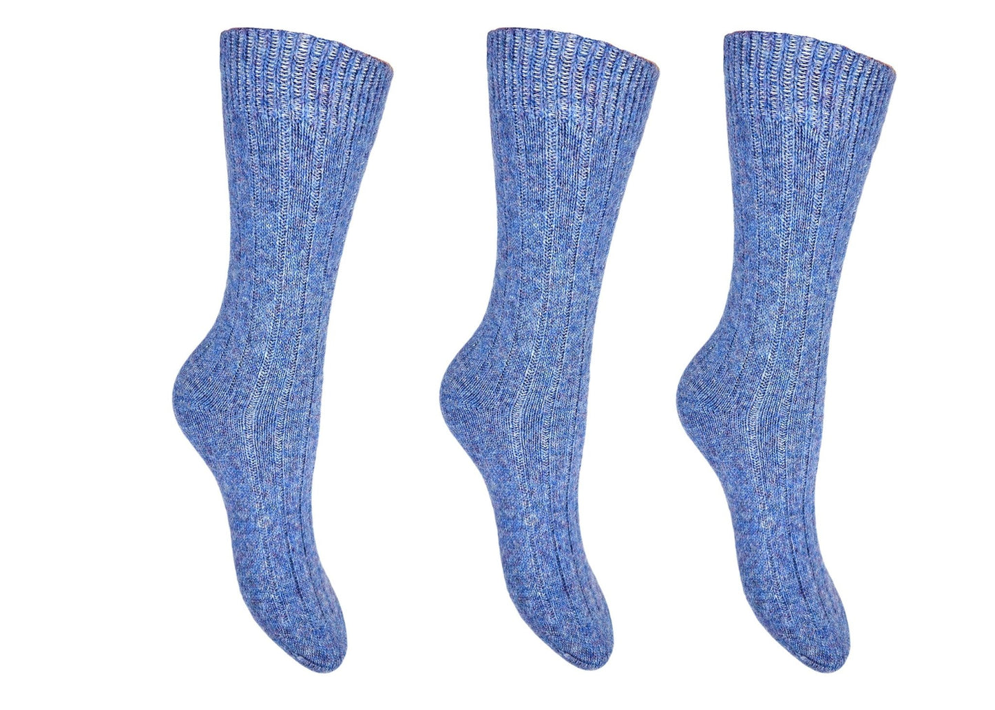 Bruno Barella Winter Thermo Socken aus Lammwolle – 3er Set, mulesingfrei - Organicshop24