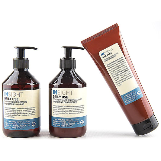 Daily use 400 ml Shampoo + 400 ml Conditioner und 250 ml Maske für die tägliche Pflege aller Haartypen. - Organicshop24