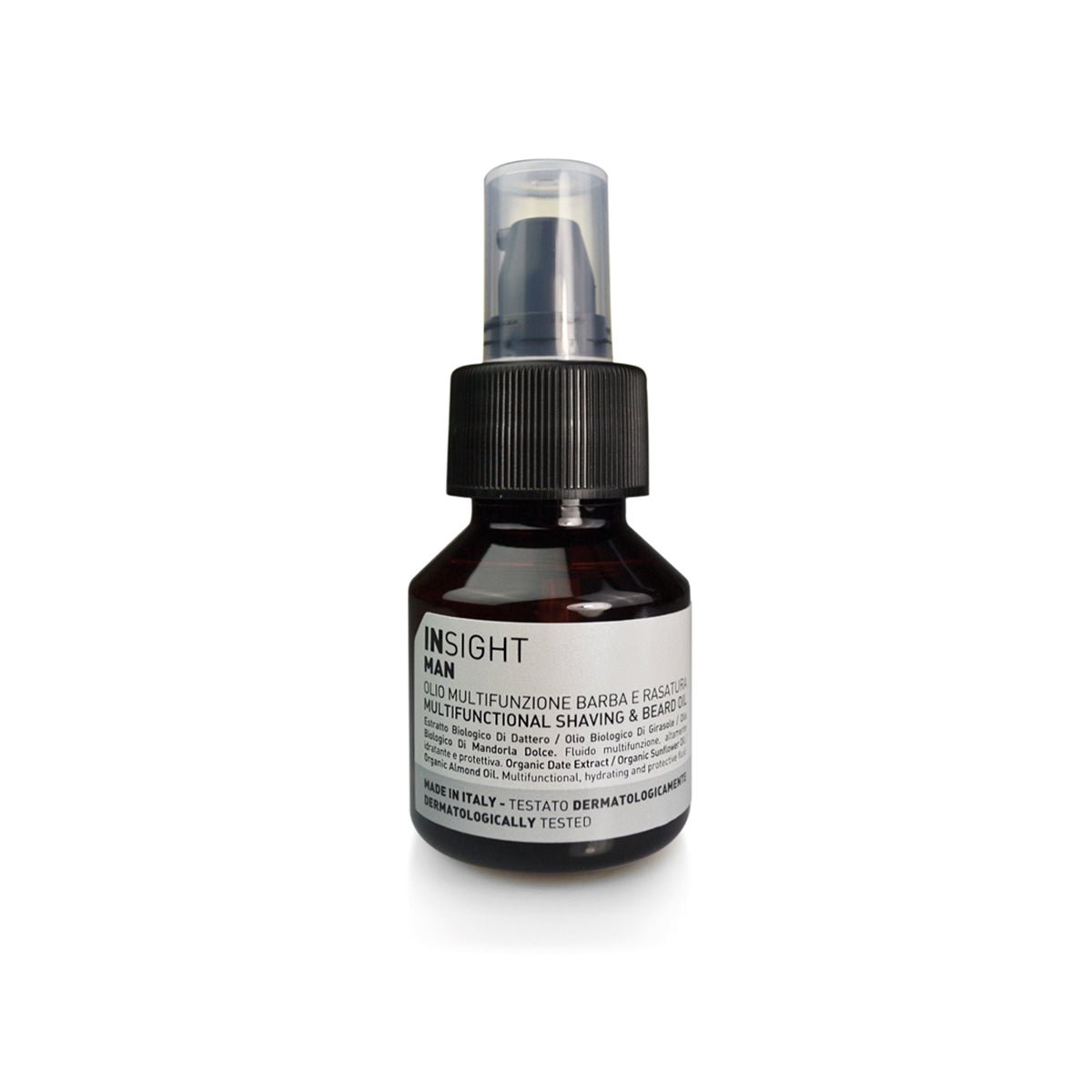 Insight Man Multifunktionales Bart und Rasier Öl 50 ml - Organicshop24