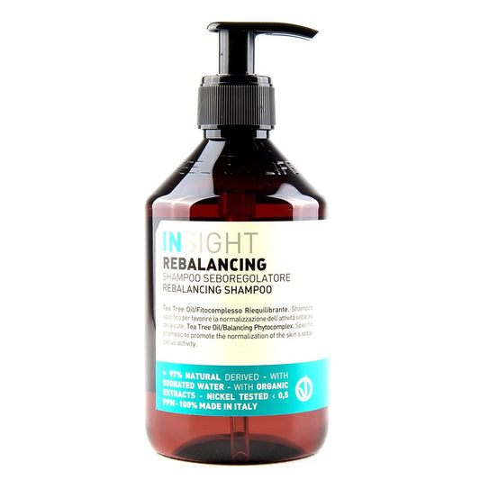 Insight Rebalancing Vegan zertifiziertes Talg regulierendes Shampoo 400ml - Organicshop24