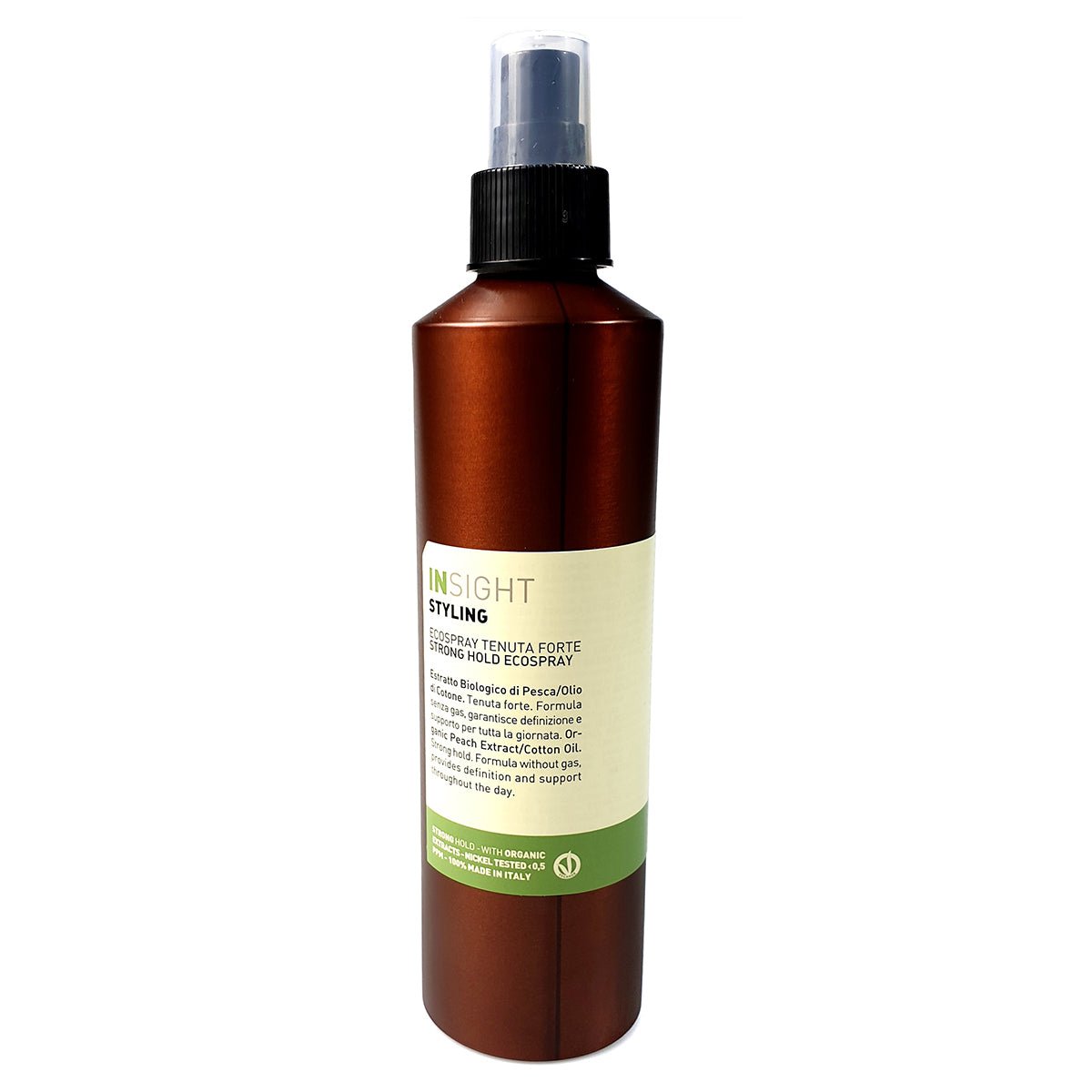 Insight Vegan zertifizierte Haarspray mit starkem Halt ohne Gas 250ml - Organicshop24