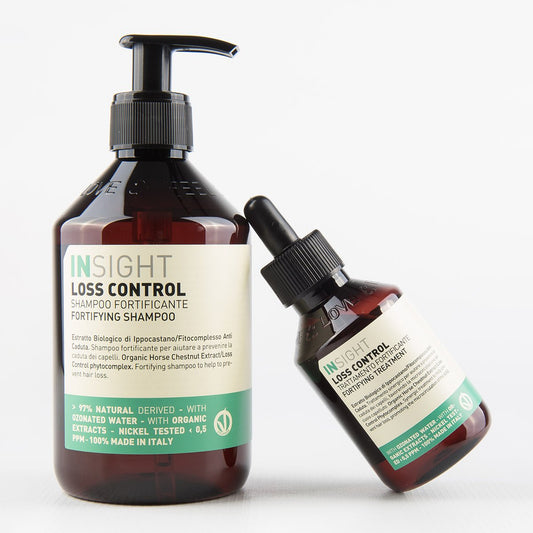 Loss Control gegen Haarausfall, Set aus Shampoo 400 ml und Lotion 100ml - Organicshop24