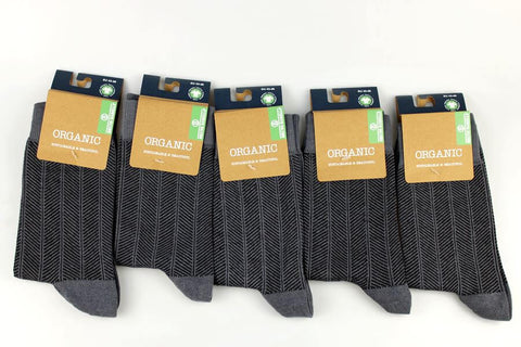 Bio-Baumwolle Socken "5er Pack" - Organicshop24